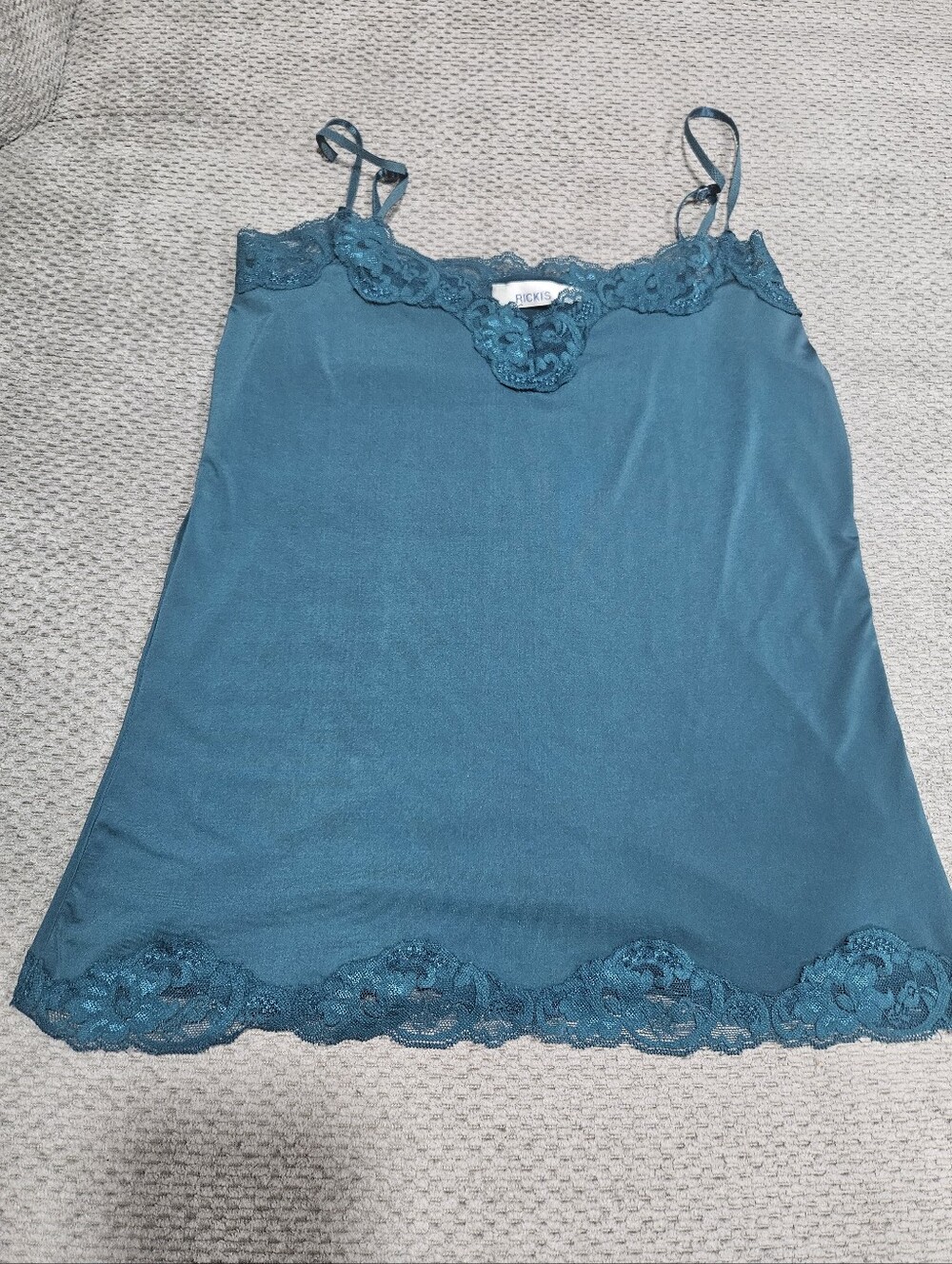 3/$15! Teddy With Lace Trim, Large